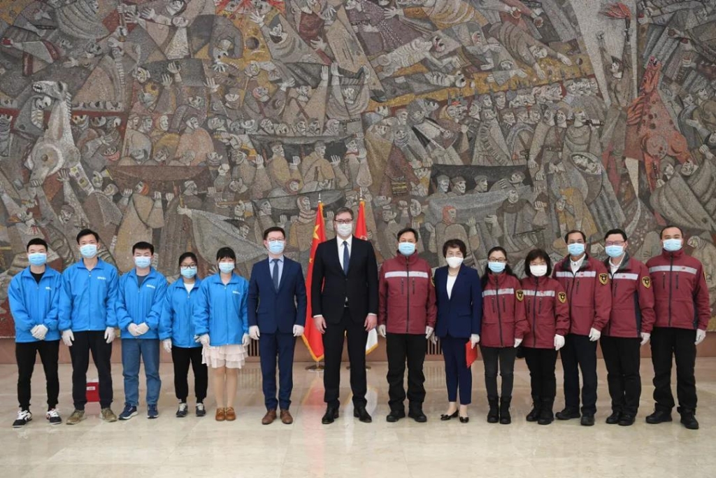 媒体聚焦丨塞尔维亚总统武契奇会见中国抗疫医疗专家组及建设“火眼”实验室中方工作组