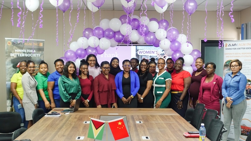 紫金矿业奥罗拉金矿举办系列活动为女性职工赋能